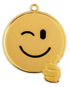 50mm Medaille Smiley 9305